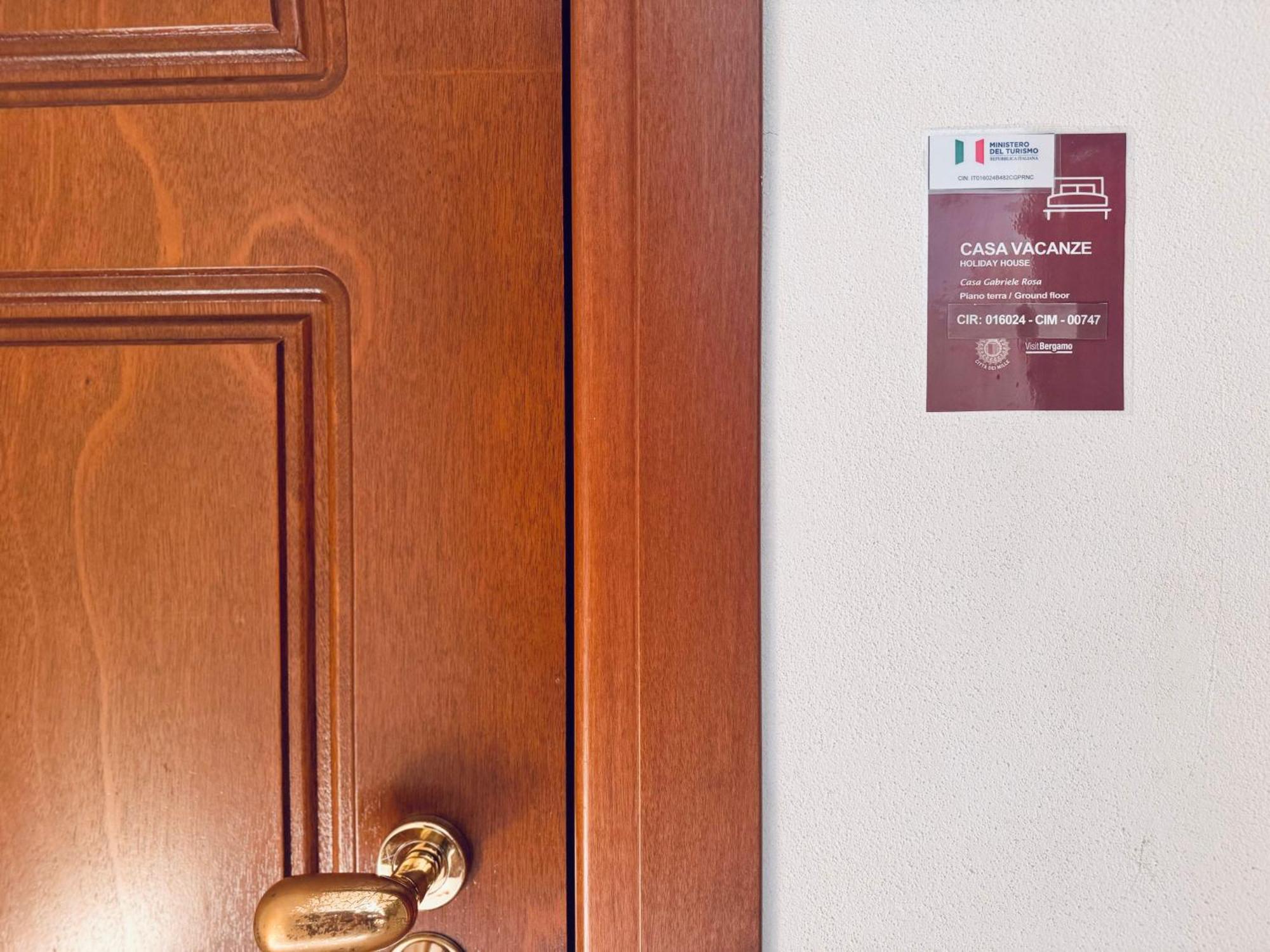 Apartament Casa Con Giardino E Accesso Indipendente Bergamo Zewnętrze zdjęcie